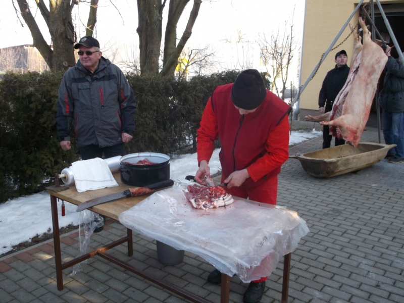 Tradičná dedinská zabíjačka