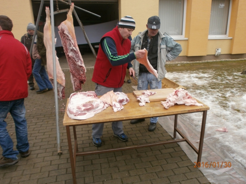 Tradičná dedinská zabíjačka 2016