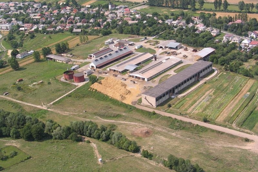 Letecký záber