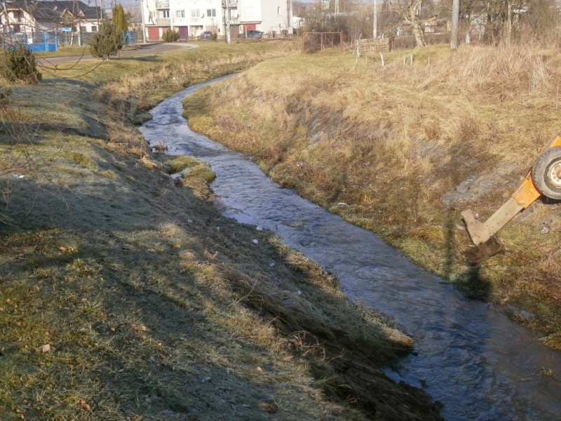 Protipovodňové opatrenie - čistenie potokov