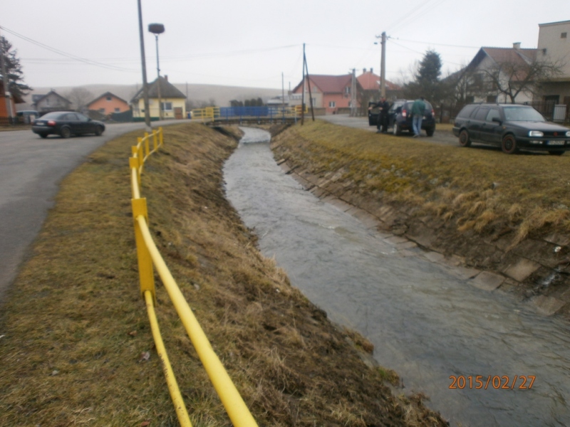 Protipovodňové opatrenie - čistenie potokov