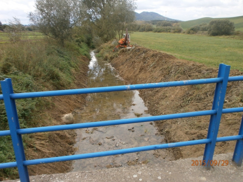 Čistenie potoka Ladianka