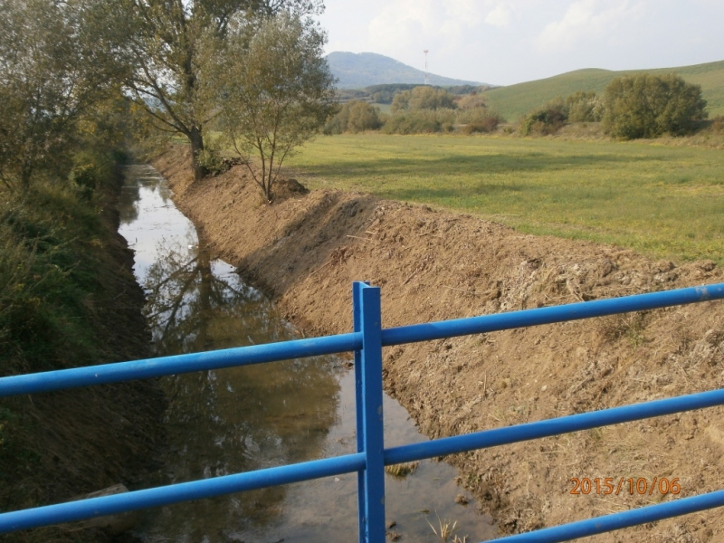 Čistenie potoka Ladianka