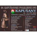 Pozvánka na 20. Kapušianske folklórne dni 14.-15. jún 2025