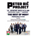 Pozvánka na koncert skupiny Peter Bič Projekt v Kapušanoch 15.8.2025