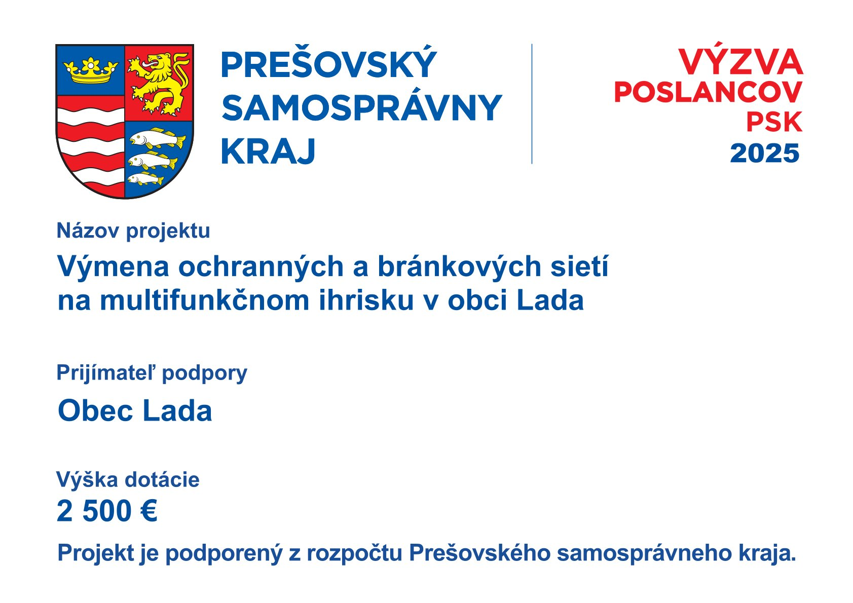 Fotka - Výzva poslancov PSK 2025