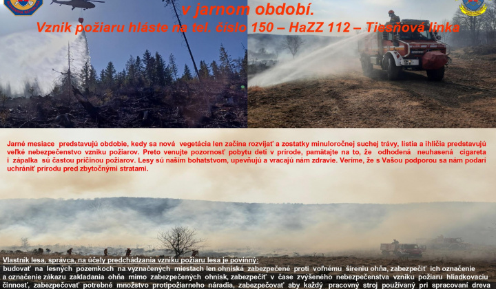 Fotka - Ochrana lesov pred požiarmi v roku 2026
